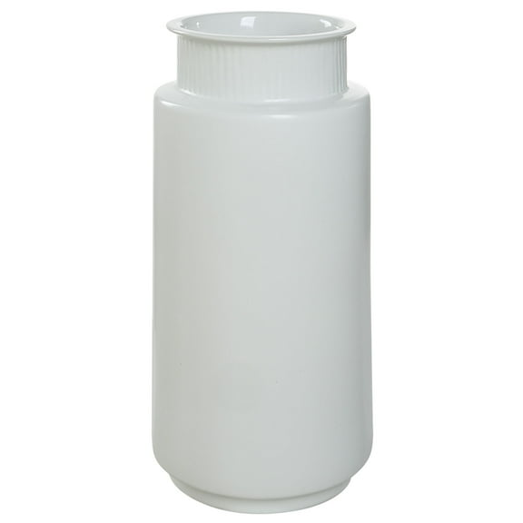 Ren Wil Vas207 Zena 13" Tall Ceramic Vases - Glazed Matte Off White