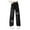 Black, variant on Ketyyh-chn99 Girls Flare Jeans Girls Flare Jeans Bell Bottom Full Length Denim Flared Pants Kids Mid Rise Band with Pockets Size for 5-6 Years,Black
