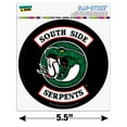 thumbnail image 6 of Riverdale South Side Serpents Automotive Car Window Locker Circle Bumper Sticker, 6 of 7