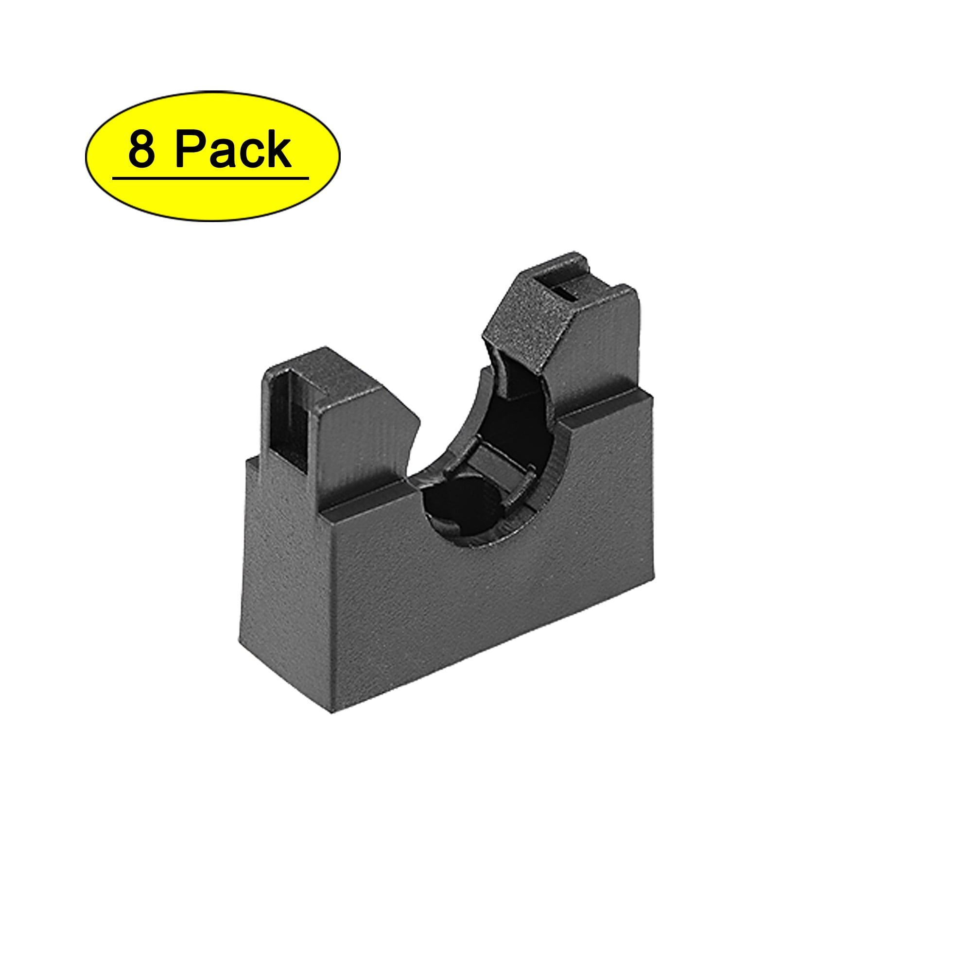 uxcell Corrugated Tube Holder AD13 Plastic Mounting Bracket Pipe Clamp Clips 8Pcs uxcell Corrugated Tube Holder AD13 Plastic Mounting Bracket Pipe Clamp Clips 8Pcs
