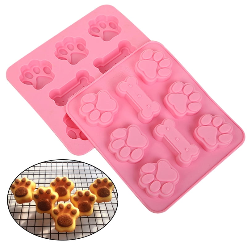 Mini Silicone Mold Dog Food Chocolate Candy Ice Gelatin Butter Mould Tray USA