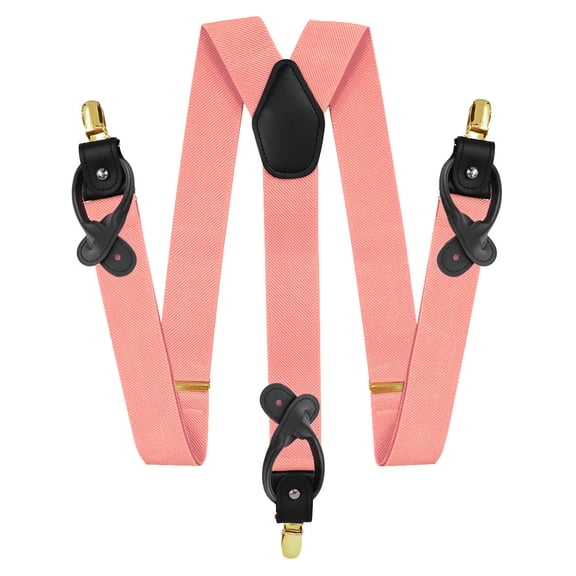 Vittorio Farina Men's Vibrant Colorful Convertible Suspender