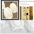 thumbnail image 4 of Kiven H-Type Track Light, 3-Light Modern Halo Track Pendant Lighting Fixtures E26 Socket, 4 of 7