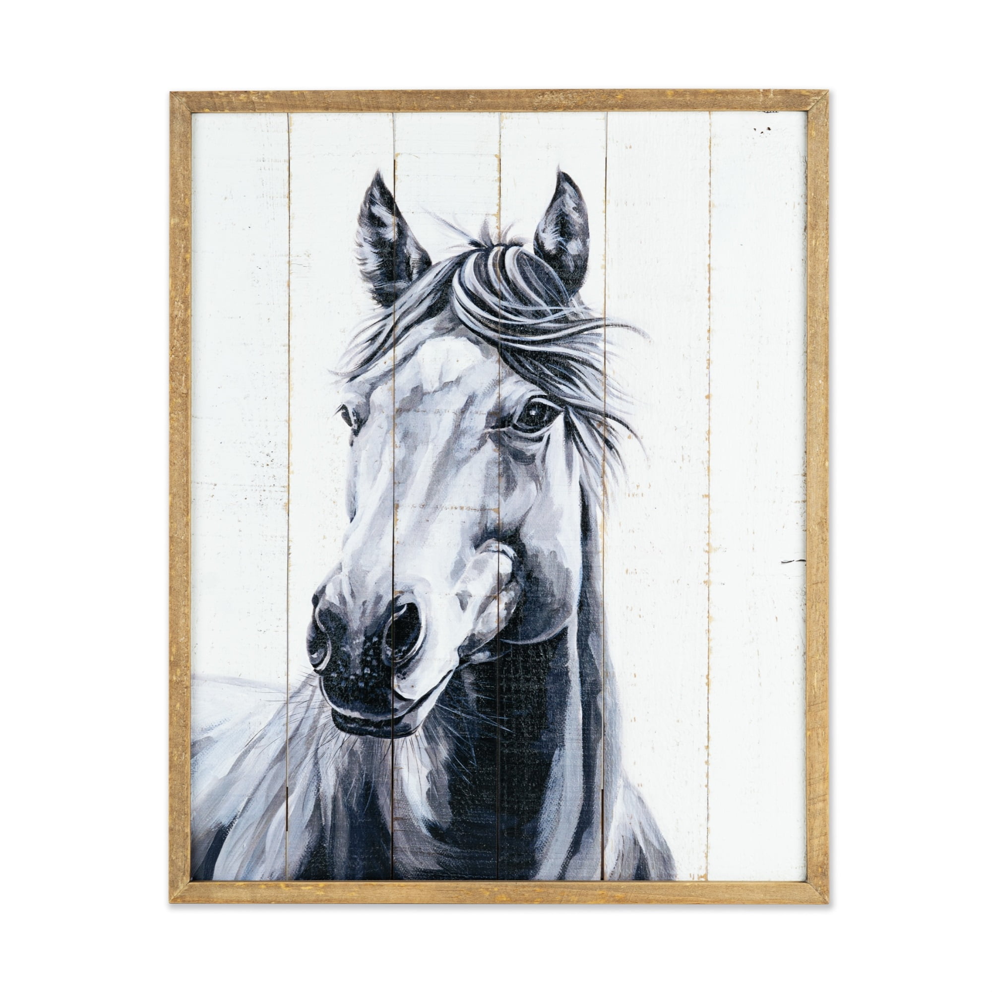 Horse Plaque 18"L x 22.25"H Wood