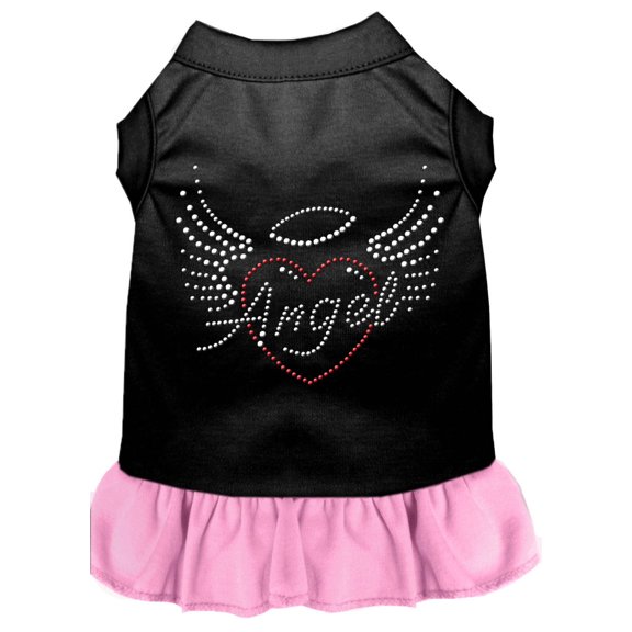 Pet Dog Cat Dress Rhinestone, "Angel Heart"