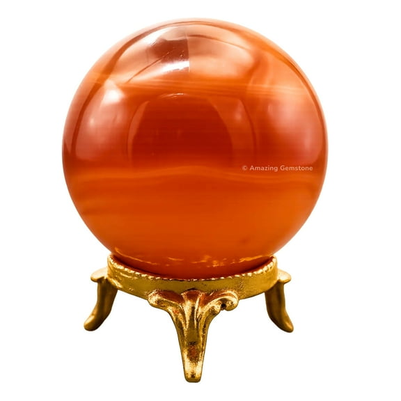 Red Onyx Crystal Ball Sphere 2" Inches