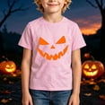 thumbnail image 2 of CONFREE Halloween Boys Short Sleeve Tshirts Crew Neck Cute Ghost Face Graphic Soft Hallowmas T-Shirts for Kids, 2 of 6