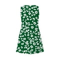 thumbnail image 6 of Karight Womens Tank Dresses Floral Graphic Print Sleeveless Short Mini Dress Beach Sundress with Pockets Vacation Outfit, 6 of 7