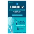 thumbnail image 3 of (2 pack) Liquid I.V.® Blue Cotton Candy Hydration Multiplier® Powdered Electrolyte Drink Mix, 6 Count Packets, 3 of 10