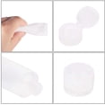 thumbnail image 4 of Paquete de 30 tubos vacíos transparentes de 20 ml (0,67 oz). Envases cosméticos transparentes y flexibles. Tubos de plástico rellenables para champú, limpiador facial y muestras de maquillaje., 4 of 9