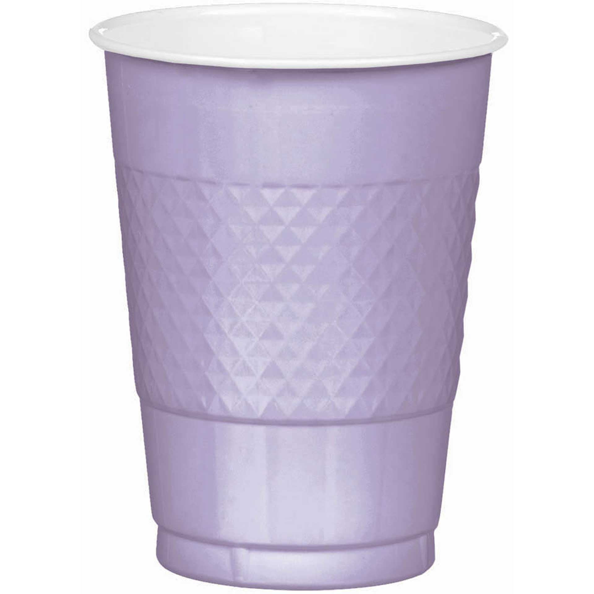 20 Count Touch of Color Plastic Cups, 16 oz