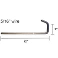 thumbnail image 1 of Nickson Exhaust System Hanger 25372-25 Universal Wire Hanger; 12 Inch; Box Of 25, 1 of 2
