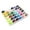 Multicolor, variant on 25pcs Assorted Colors Sewing Thread, Embroidery Bobbins, Prewound Bobbins Thread for Embroidery and Sewing Machines, Spool of Thread Kit DIY and Home, 4.72x3.93x0.98"
