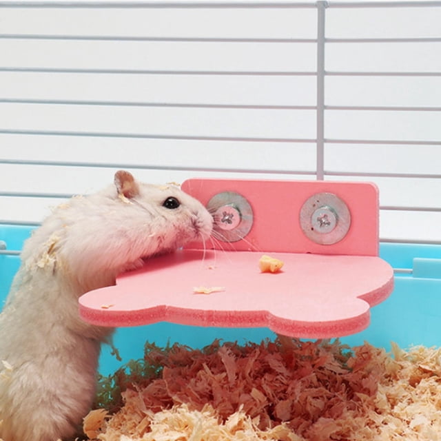Platform Stand Convenient To Use Nontoxic Stand, Platform, Climbing Grinding Cage Toy Hamster