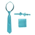 thumbnail image 4 of Gioberti Boy's Long Sleeve Dress Shirt + Solid Tie, Bow Tie, and Hanky, 4 of 4
