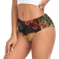 thumbnail image 2 of Fotbe Sleeping Cat Flowers Calzones Estampados para Mujer – Ropa Interior de Algodón, Cómoda, Suave y Elástica-X-Small, 2 of 6