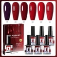 thumbnail image 1 of Esmalte de uñas, gel de noche para uñas, color fluorescente, aceite para uñas, gel de fototerapia, set de gel Candy Color 45ml, aceites para uñas, 1 of 3