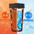 thumbnail image 5 of Lsque Fire Extinguisher Pattern Travel Coffee Mug 16oz: Insulated Coffee Cup with Leakproof Lid, Coffee Tumbler, Reusable Coffee Cups with Seal Lid, 5 of 8