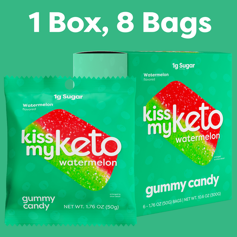 Kiss My Keto Fish Friends Gummy Candy, 50g — Everything Keto