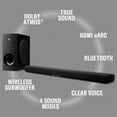 thumbnail image 5 of Yamaha SR-B40A Dolby Atmos Sound Bar with Wireless Subwoofer, 5 of 9