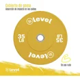 thumbnail image 2 of Disco OLIMPICO LEVEL FITNESS 35LBS, 2 of 4