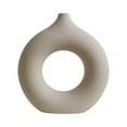 thumbnail image 1 of Florero de cerámica de estilo nórdico, jarrón de mesa, jarrón, maceta, jarrones decorativos para oficina, cocina, dormitorio, decoración, regalo de S Gloria Jarrón de ceramica, 1 of 9
