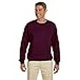 thumbnail image 3 of Hanes Ultimate Cotton Adult Crewneck Sweatshirt, M, Maroon, 3 of 4