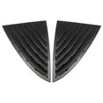 thumbnail image 1 of Pegatinas para ventana deflectora NQ triángulo trasero color Negro mate para el modelo 3 2018 2019 2020, 1 of 5