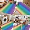 thumbnail image 4 of Area Rug 3x5ft, Multicolor Rainbow Abstract Colored Gradient Washable Rugs for Living Room Bedroom, Ombre Art Soft Non-slip Area Rugs Rectangle Floor Carpet for Dining Room, 4 of 9