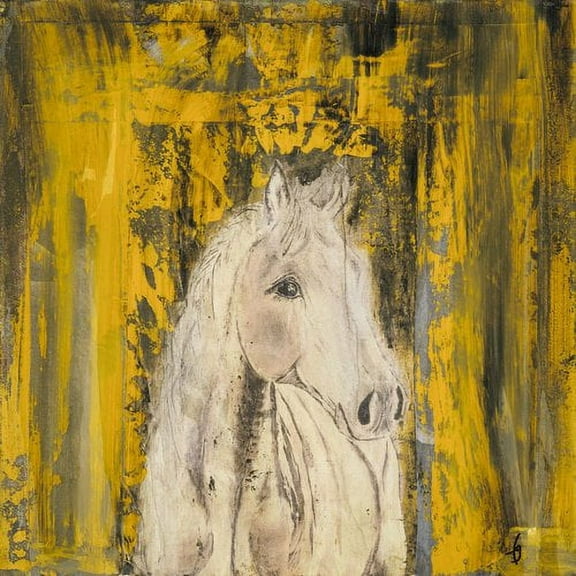 "Bello Paso Fino Horse" Painting Print on Wrapped Canvas