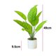 thumbnail image 2 of Planta artificial de Banyan, planta en maceta blanca, regalo perfecto para inauguración de la casa, estilo 1, 2 of 5