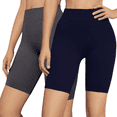thumbnail image 1 of Set De 2 Short Biker Mujer Shores Deportivos Unitalla Dama Chort Gym, 1 of 5