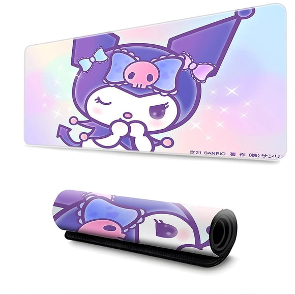 Tsir Sanrio ordinateur tapis de souris Kawaii Kuromi cannelle mymelody dessin animé mignon bureau à domicile ordinateur bureau clavier tapis de bureau tapis de bureau