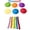 1#A_a, variant on Clearance! Baby Educational Toys Color Sorting - with Tweezers and Pom Poms, Montessori Fine Motor Activity, Toddler Learning Game for Hand-Eye Coordination