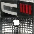 thumbnail image 6 of DNA Motoring 14-19 Chevy Silverado GMC Sierra Full LED Black Clear Rear Tail Light Lamps Pair LH+RH, 6 of 6