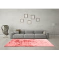 thumbnail image 3 of Ahgly Company Indoor Rectangle Solid Red Modern Area Rugs, 5' x 7', 3 of 4
