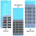thumbnail image 3 of Shisuyan 1Pc Sewing Bobbin Box Plastic Storage Box Simple Bobbins Case with Sponge, 3 of 8