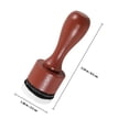 thumbnail image 4 of OULII 1 Set Blending Brushes for Card Making Distress Sponges Brown Flat Head Sponge, 4 of 6
