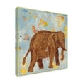 thumbnail image 2 of Trademark Fine Art 'Brown Elephant' Canvas Art by Kellie Day, 2 of 3