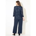 thumbnail image 2 of Catherines Women's Plus Size Soutache 2-Piece Pant Suit, 2 of 4