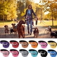 thumbnail image 4 of 12 Pack Double Sided Reflective Dog Leash, Nylon Leashes with Padded Handle for Small, Medium, and Large Dogs, 5 Feet Long, Perfect for Walking and Training, 4 of 6
