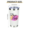 thumbnail image 4 of 【Boss swig Tumbler】Boss Gifts for Women - Boss Lady Tumbler - Boss Day Gifts - Funny Gift for Female Boss Christmas or Birthday Gift - Inspirational Gift for Women - Female Boss Appreciation Gifts, 4 of 10