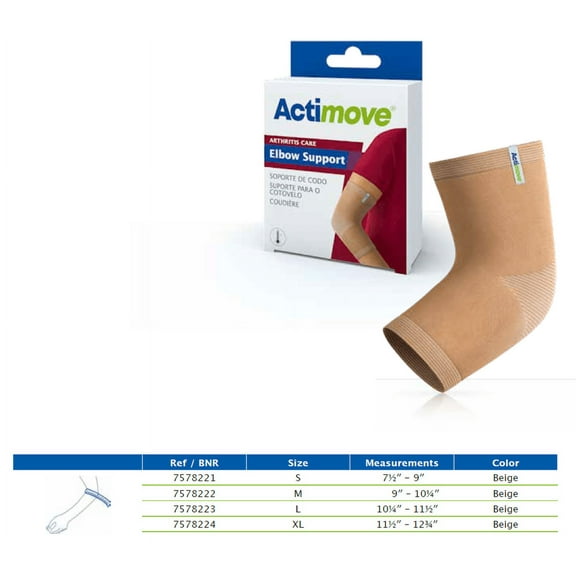 Actimove ARTHRITIS CARE Elbow Support (Beige) Large