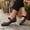 Black, variant on Women's Low Block Heel Vintage Shoes Mary Jane Pumps Retro Square Toe Lace Up Work Comfortable Soft Dressy Cute Shose