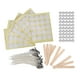 thumbnail image 5 of Kit para hacer velas, 100 mechas para velas de 15 cm, juego de 100 velas caseras, diseño aerodinámico, 5 of 13
