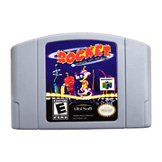 Rocket Robot on Wheels Video Games Cartridge Card for N 64 Us Version