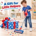 thumbnail image 3 of JoyStone Kids Vacuum Cleaner Toy, 4-in-1 Pretend Play Vacuum with Sound, Color-Changing Lights, Detachable Attachments and Dust Cup, 3 of 9