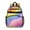 Rainbow Tie Dye, variant on Colorful Tie Dye Mountain Pattern Backpack for School,Cute School Bag,Schoolbag with Adjustable Shoulder Straps & Padded Back,15.25"x11.5"x5.25"