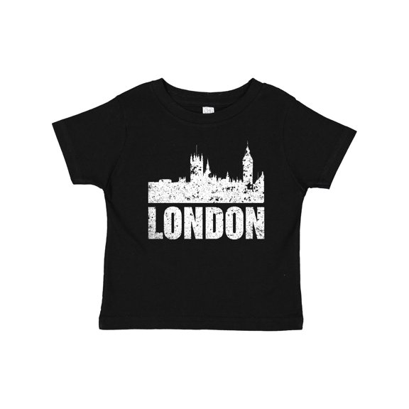 Inktastic London England City Skyline with Grunge Boys or Girls Baby T-Shirt