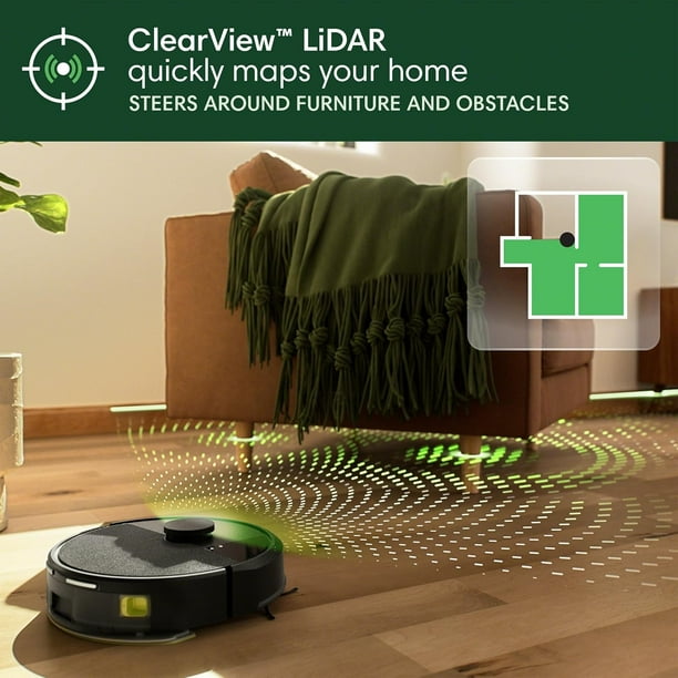 iRobot Roomba 105 Combo Robot Vacuum & Mop LiDAR, Alexa, Strong